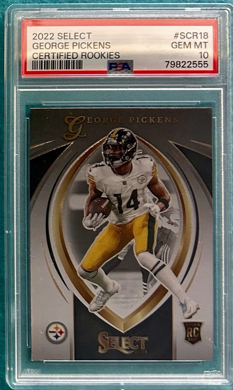 George Pickens Panini Select Select Certified Rookies #SCR18 Base