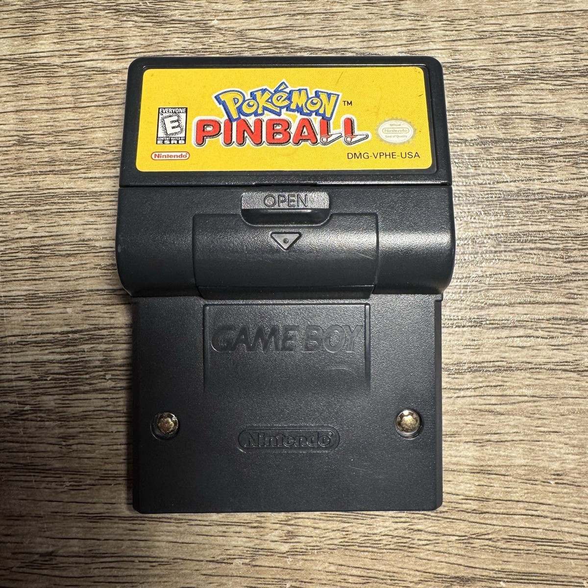 Pokémon Pinball Game Boy Color GBC Cartridge Tested Cleaned Works