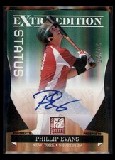 2011 Elite Extra Edition Phillip Evans #84 Prospects Emerald Die Cut 20/25