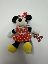 Disney Parks Minnie Mouse Plush with Bow Keychain Bag Charm