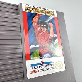 Flying Dragon: The Secret Scroll (Nintendo NES, 1989) Authentic Cleaned Tested