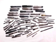 LARGE LOT OF VARIOUS SIZES AND TYPES OF HSS TAPS SPIRAL STRAIGHT CNC MACHINIST