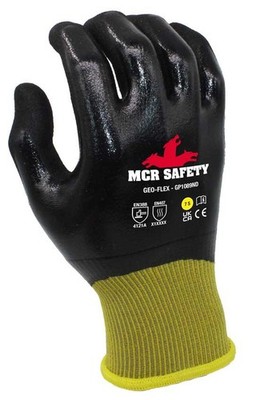 Wasserdichte Nitrilhandschuhe 18 Gauge Flüssigölschutz MCR Tornado GEOFLEX