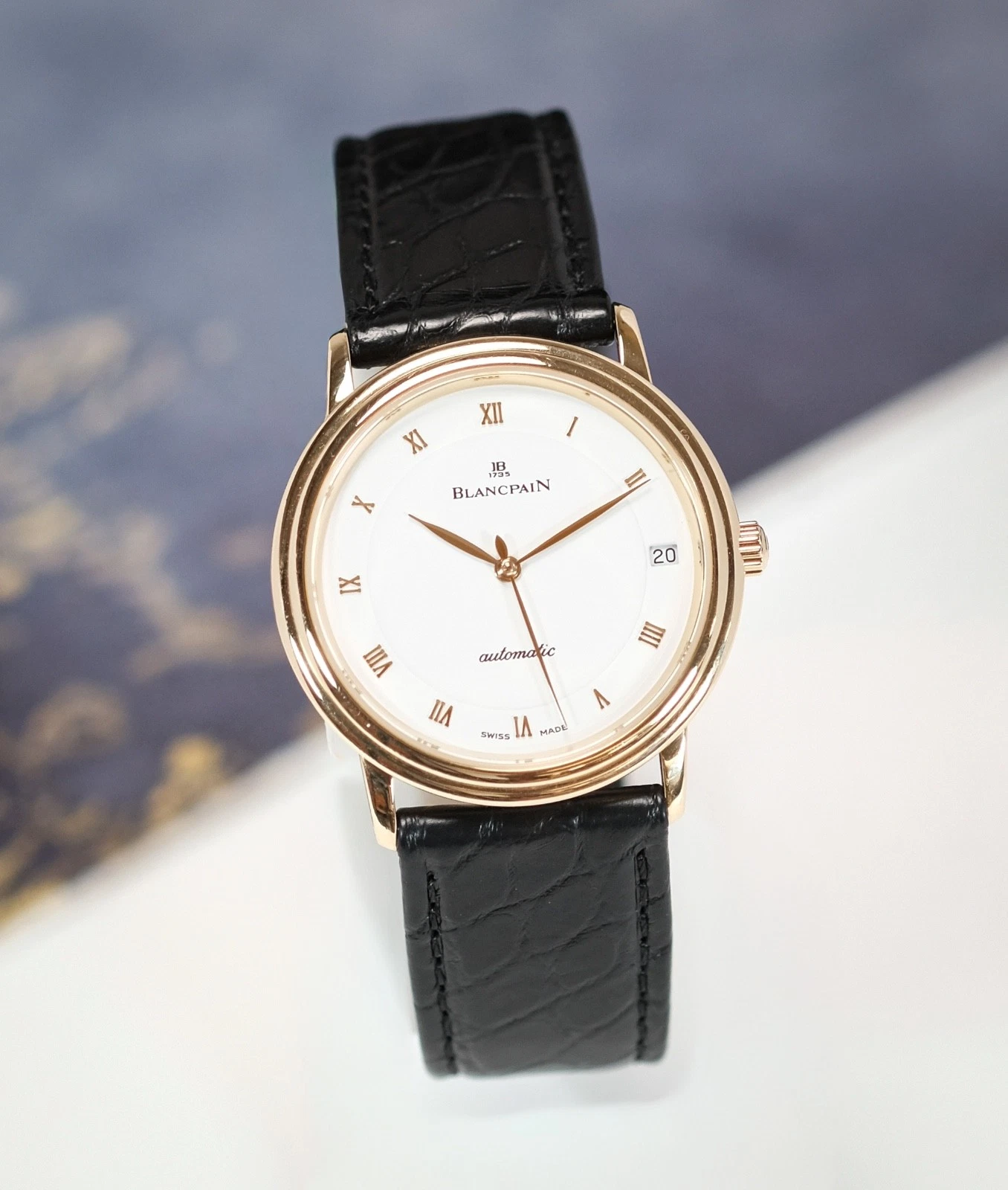 Blancpain — Blancpain Villeret Ultra-Slim | A Superb 18 Ct Gold Full Set From 2000