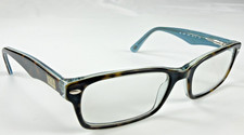 Ray Ban RB5206 5023 Brown Tortoise Women Rect 52-18-140mm Eyeglasses FRAMES ONLY