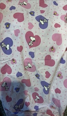 4Pc Vintage Forever Friends Snoopy and Woodstock Full Size Sheet Set