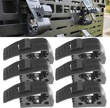 6 Pcs Shovel Holder Rubber Clamp Grip Mounting Brackets Kit For Truck Utvs Atvs