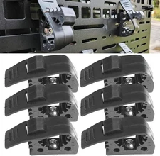 6 Pcs Shovel Holder Rubber Clamp Grip Mounting Brackets Kit for Truck UTVs ATVs