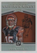 2017 Donruss Optic Rookie Gridiron Kings John Ross III #20 10sh