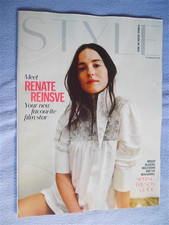 Sunday Times Style Magazine 22 February 2026. Renate Reinsve Sunday Times Style Magazine 22 February 2026. Renate Reinsve
