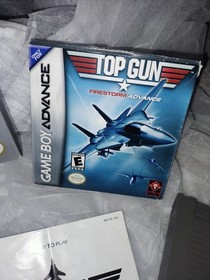 Top Gun Lot Of 3 (Nintendo, NES, GBA) & Top Gun 2 Second Mission & Top Gun GBA.
