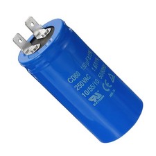 CD60 Run Capacitor 150uF/MFD 250V AC 15% Tolerance 50/60Hz Starting Capacitor
