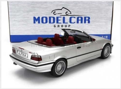 MCG MCG18322 BMW - 3-SERIES B3 3.2 (E36) ALPINA CABRIOLET 1995 - SILVER - 1/18 - Foto 3 di 3