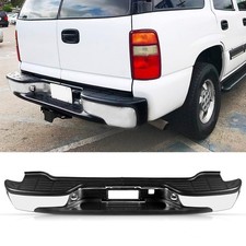 Chrome Steel Rear Step Bumper Fits 2000-2006 Chevy Tahoe Gmc Yukon Xl 1500 2500 Chrome Steel Rear Step Bumper Fits 2000-2006 Chevy Tahoe Gmc Yukon Xl 1500 2500