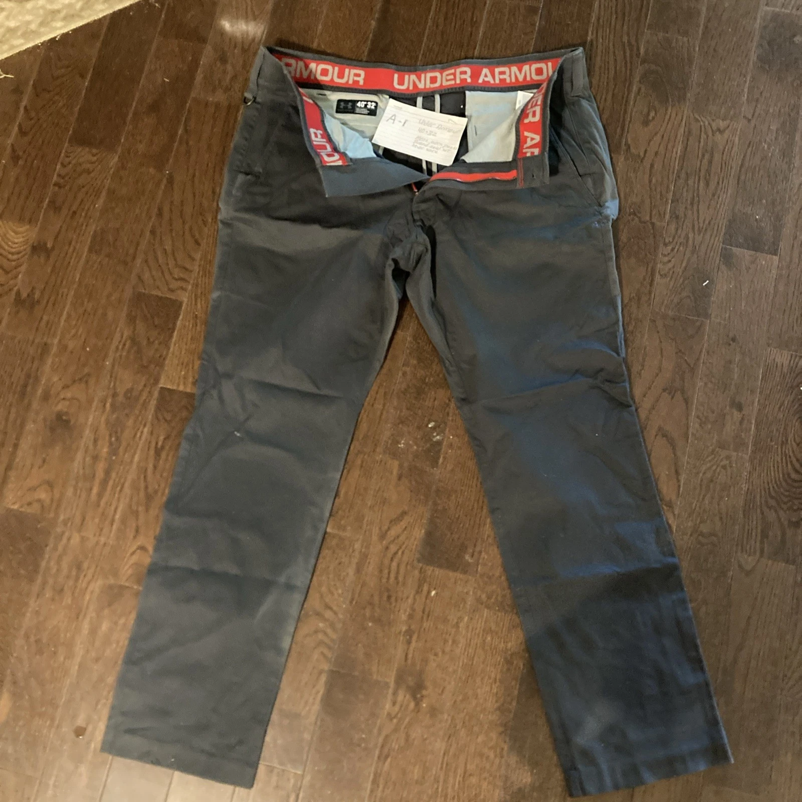 Under Armour Flex Tactical Pants Men 40 x 30 Beige Loose Performance 1348667