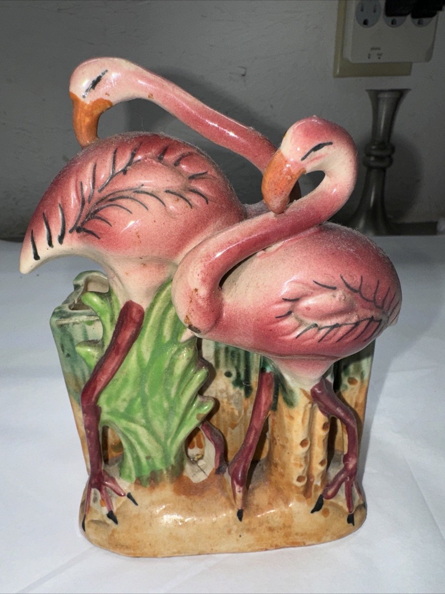 Vintage Flamingo Planter Made In Occupied Japan | eBay
