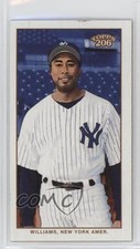 2002 Topps 206 Mini Red Piedmont Back Bernie Williams (Portrait) #219 0i6