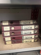 Porsche 924 Workshop Manual Binder Set OEM Factory Service