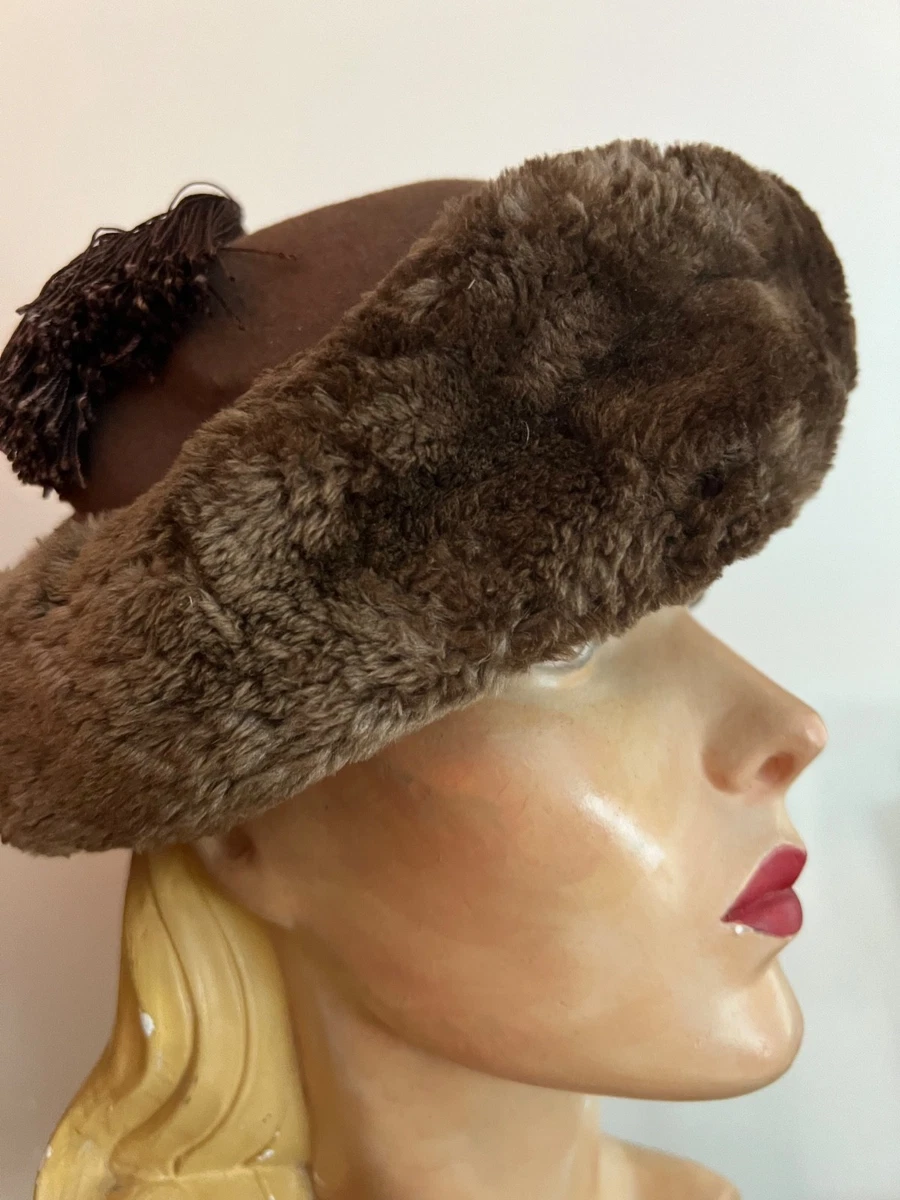 Beaver Fur Vintage Hats for Women for sale | eBay display picture 3