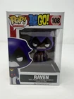 FUNKO POP! TEEN TITANS GO RAVEN #108 NEW IN BOX VALUTED SEE DESC