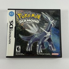 Pokemon Diamond Version Nintendo DS Case Manual Inserts Only No Game Authentic