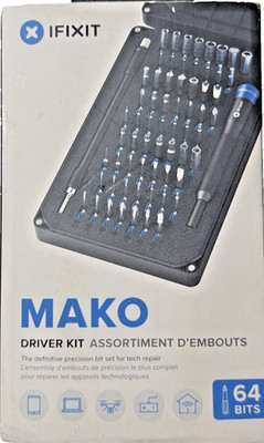 iFixit Mako Driver Kit 64 Precision Repair Bit Set Apple Android New Fast Ship