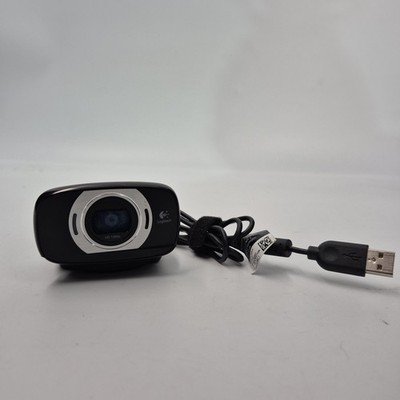 Logitech C615 Portable HD Webcam 1080p Tested Working V-U0027 Folding 
