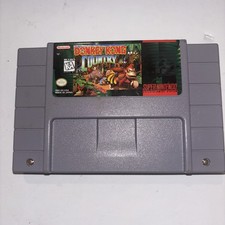 Donkey Kong Country Super Nintendo SNES Classic Platformer 1994 Cartridge Only