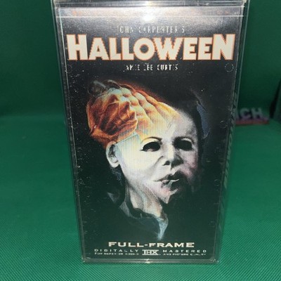 1999 VHS TAPE HALLOWEEN LENTICULAR COVER MICHAEL MYERS ANCHOR BAY VIDEO - RARE