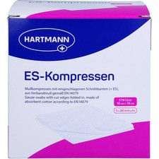Es-kompressen Steril 10x10 cm 12fach Großpac...