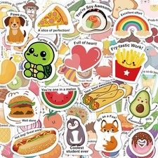 Back to School Supplies - 120 PCS Teacher Motivational Stickers for Kids Student