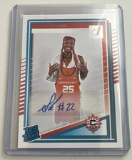 Saniya Rivers 2025 Panini Donruss WNBA Rated Rookie Signature #92 Connecticut