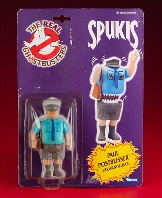 The Real Ghostbusters Paul Postbeisser Spukis Kenner Deutsch German MOSC