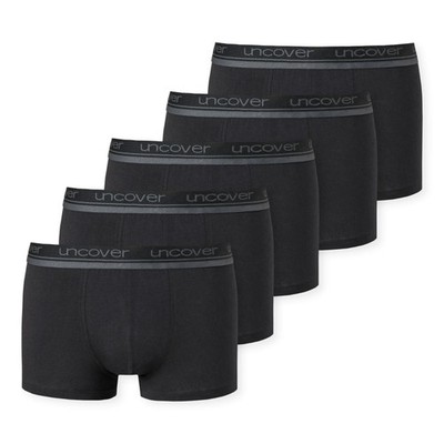 UNCOVER by SCHIESSER Herren Boxershorts, 5er Pack - Shorts, Single Jersey, ei...