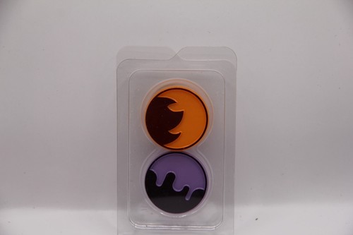 Pokémon TCG Official Fire & Poison Damage Marker Coins Set of 2 Counters NEWEsse - 第 3/9 張圖片