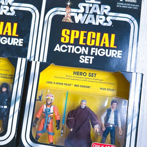 2010 Star Wars Special Action Figure HERO And VILLAIN SETS Target Exclusive NIB - Picture 4 of 11