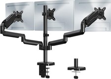 MOUNT PRO Triple Monitor Mount, 3 Monitor Desk Mount for Three Screens up to 32