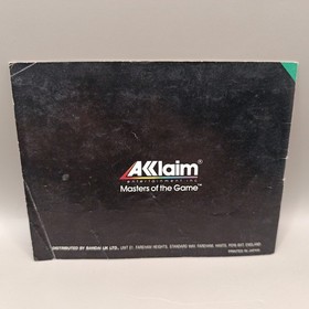 Double Dragon 3 NES Manual Only