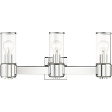 Livex Lighting 17143-05 Quincy Bathroom Vanity Light Polished Chrome