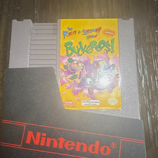 THQ The Ren & Stimpy Show: Buckaroo$! Nintendo NES NTSC-U/C (US/Canada)