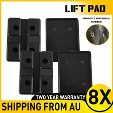 8Pcs Rubber Arm Pads Lift Pad For Quality Auto Lift Car Truck Hoist 120mm*18mm