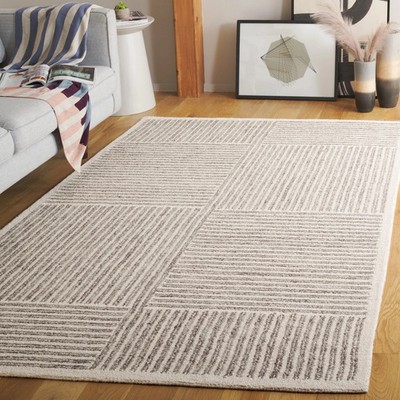Hand-Tufted Abstract Birge Modern & Contemporary Wool Rug