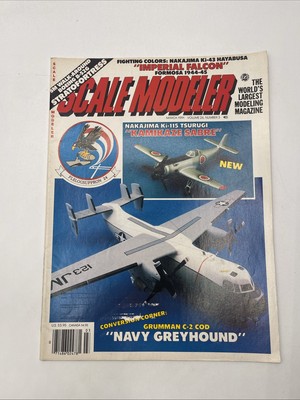 Scale Modeler Magazine March 1991 / Ki-115 Tsurugi Kamikaze Sabre