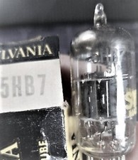 5HB7 TUBE SYLVANIA NIB TESTED  BOXED VINTAGE COMMERCIAL SURPLUS