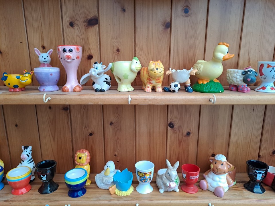vintage novelty egg cups eBay