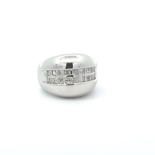 Elegant Wide Band Dome Ring 925 Sterling Silver Sizes 5-8