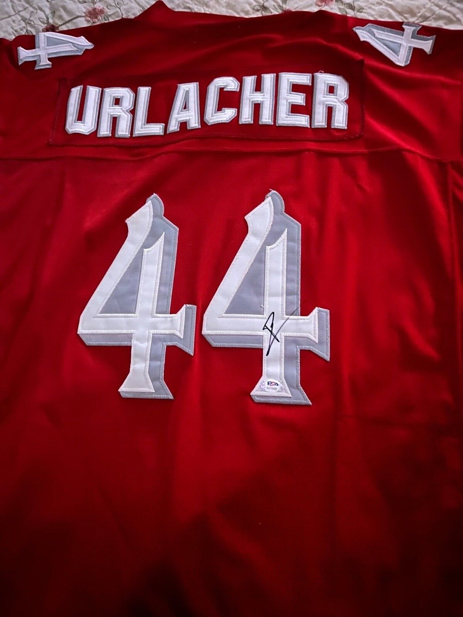 Brian Urlacher signed and certified University of New Mexico #44