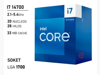 Intel CPU Cooler/Fan for LGA1700 14th Gen (M23901-001)