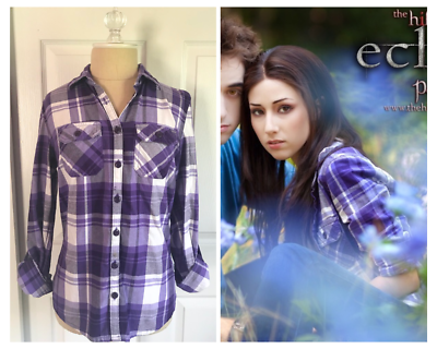 SA Hillywood Bella Swan Plaid Shirt | eBay