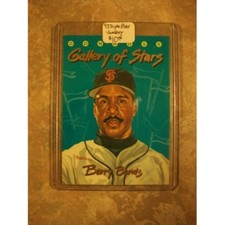 Barry Bonds - 1993 Triple Play / Gallery of Stars #GS1 - MLB baseball card 